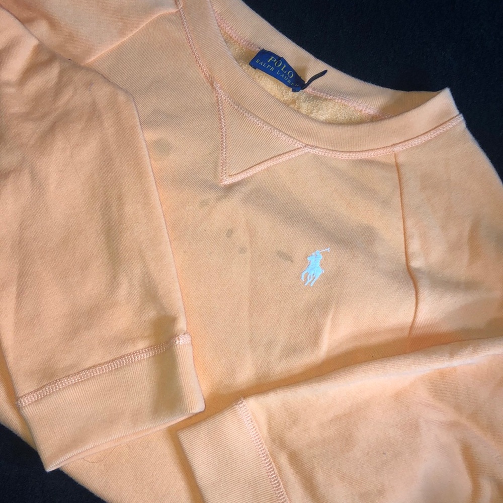 Orange Ralph Lauren long sleeve